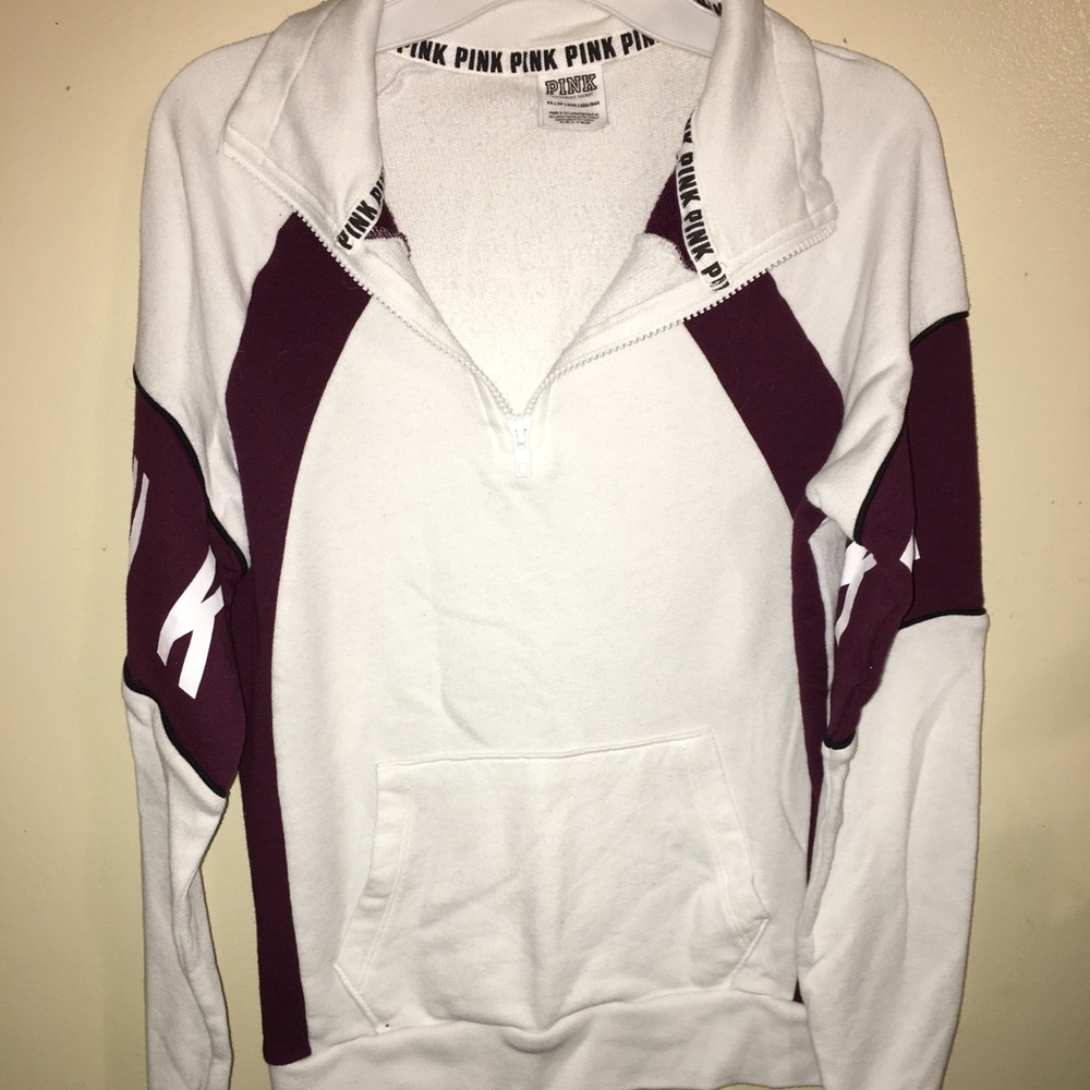 Pink Quarter Zip